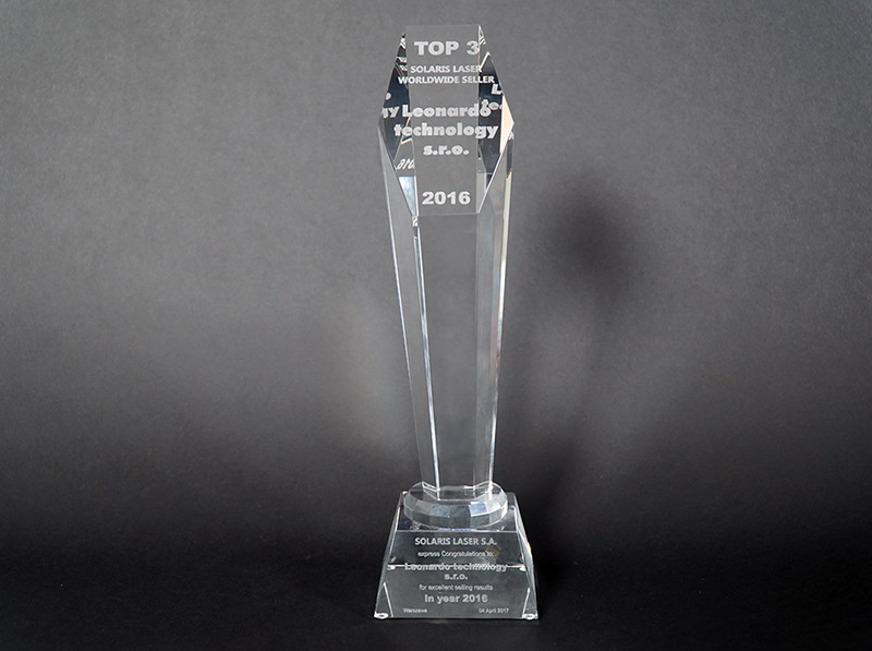 TOP 3 SOLARIS LASER WORLDWIDE SELLER 2016